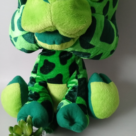 GIRAFFE Classic Toy Co GREEN 14" good condition - Picture 3 of 8